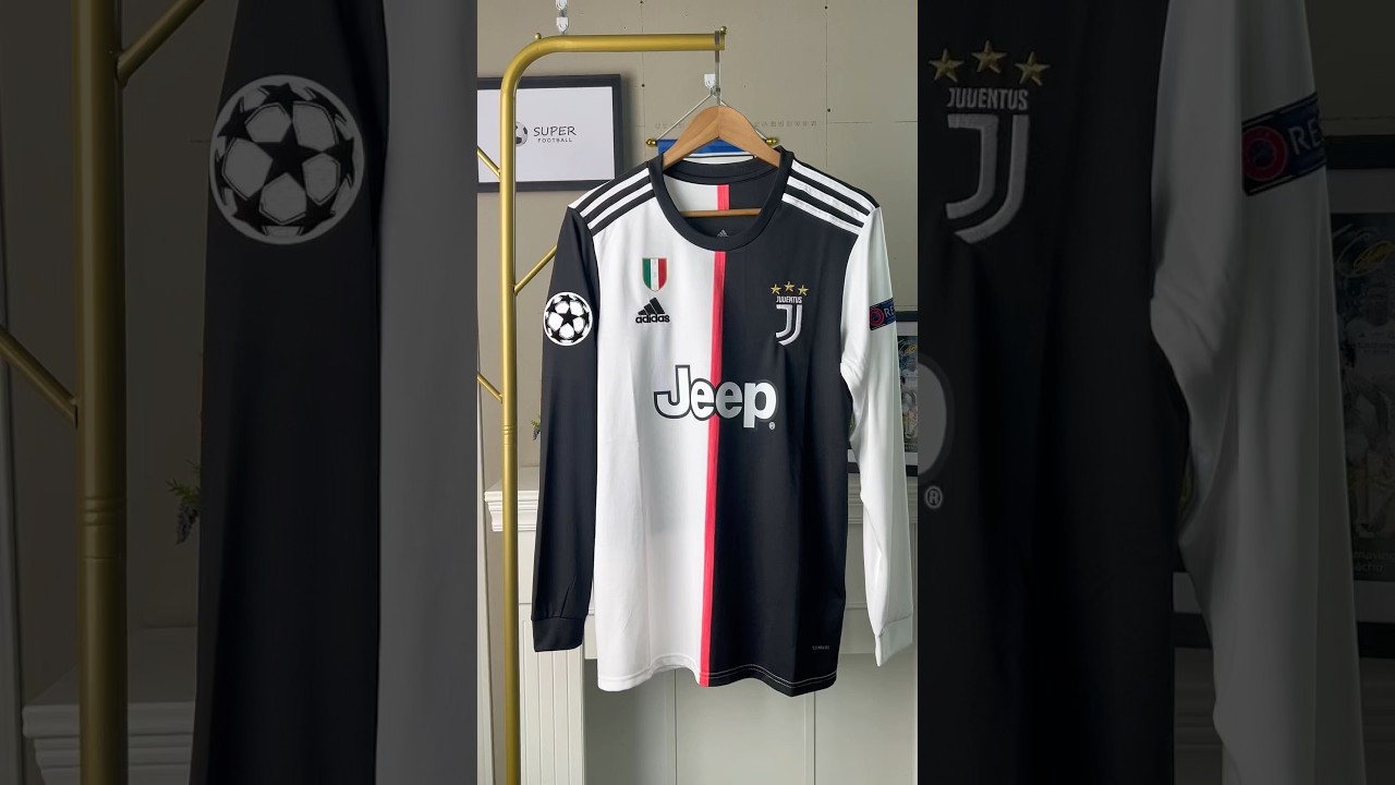 Juventus 2018/2019 home shirt long sleeves 
