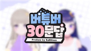 우당탕탕 버튜버 30문답