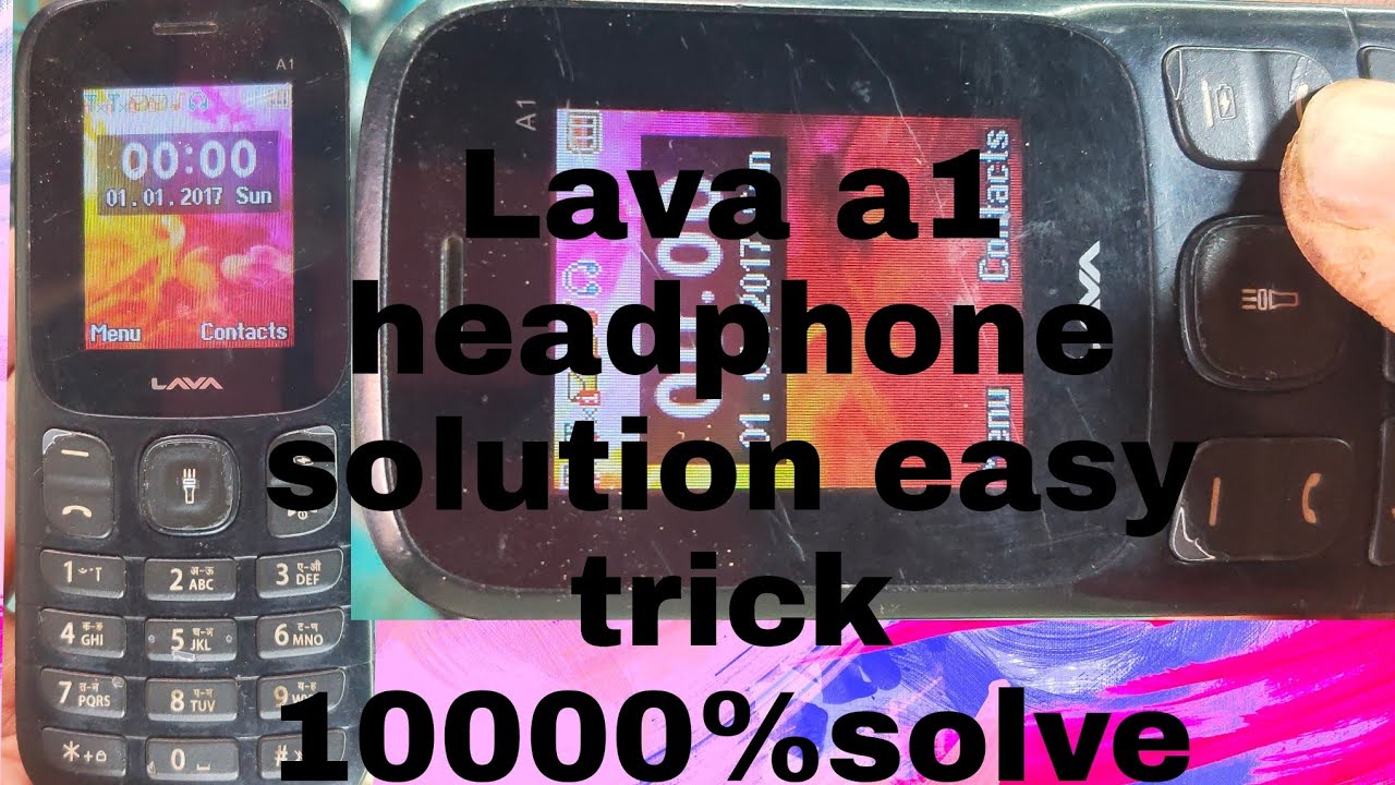 Lava a1 headphone provlem solution