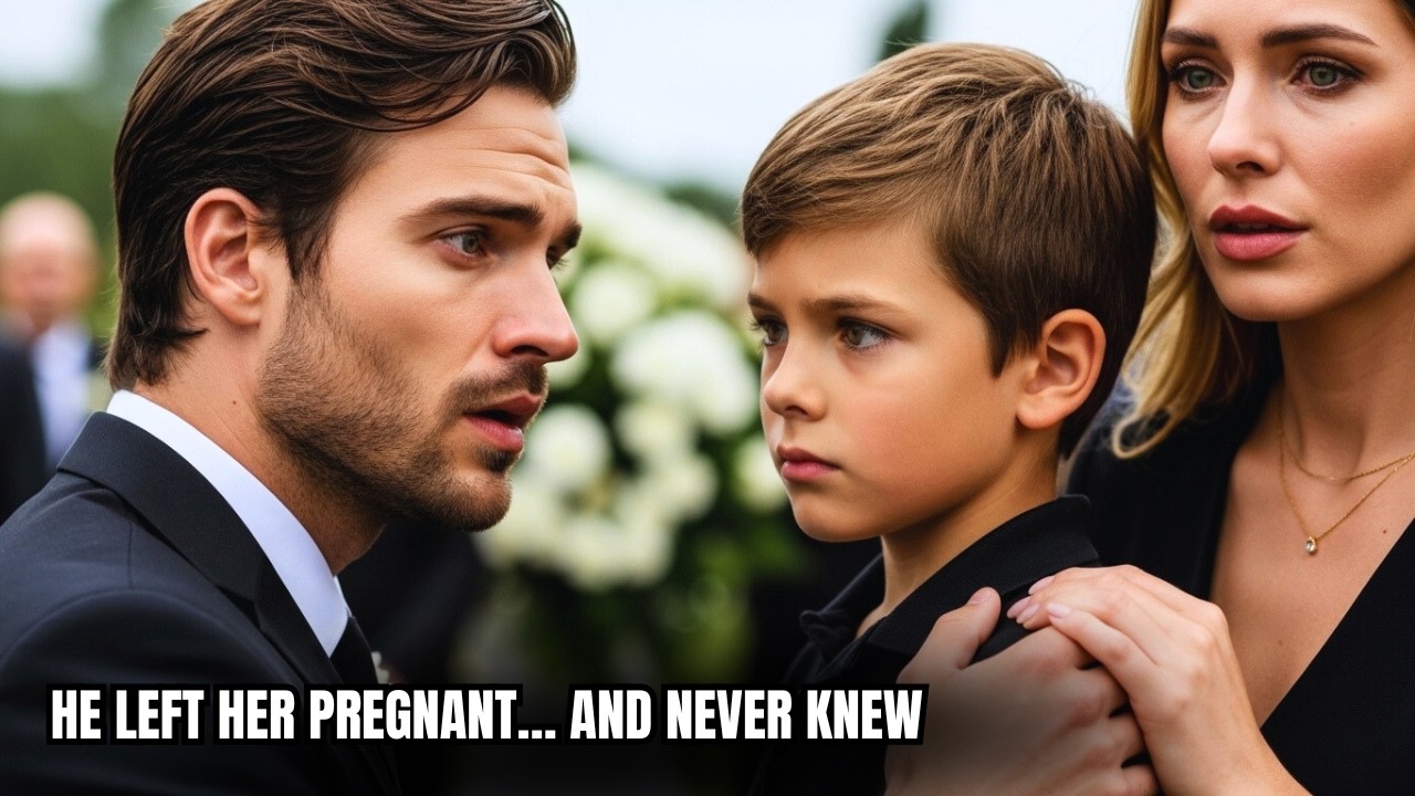He Walked Away from His Pregnant Girlfriend… Then Discovered His Secret Son at Her Father’s Funeral