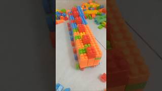 Satisfying DIY LEGO Big Colorful Bus 🚌🌈🧱