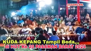 Luar Biasa,,,Kuda Kepang, Tampil Beda di HUT Pasaman Barat 2024 @GADING KNL