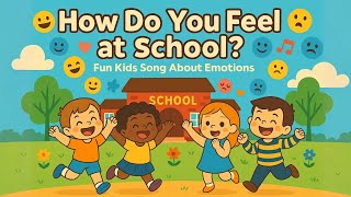 How Do You Feel At School? Fun Kids Song About Emotions And Feelings Emotion Song Starlala Abc
