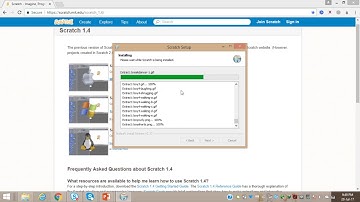 How to install scratch 1.4