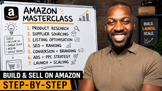 Amazon Private Label Full Course - Step By Step Launch, PPC, Listing, Optimisation for Beginners