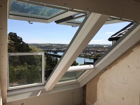Video: Ventana-balcón Renovada Velux Cabrio En Tamaño 