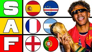 We Ranked Every 2026 World Cup Team