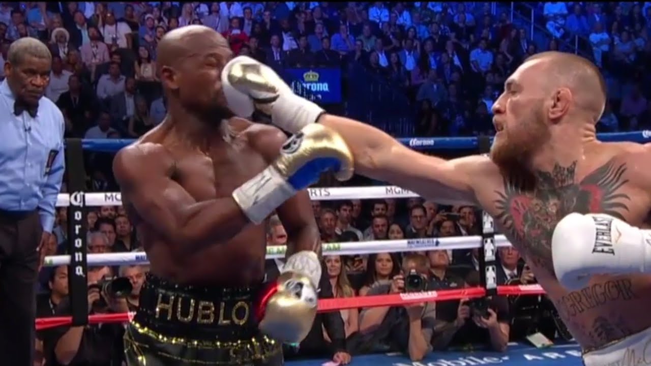 McGregor lands power shot!! : r/Boxing