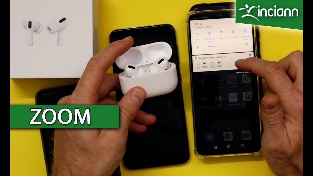 Apple Airpods Pro su 4 smartphone Android:controlli limitazioni cancellazione  rumore. Che ne penso - YouTube
