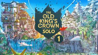 The Old King's Crown | Part 1 | Solo Board Game Tutorial and Playthrough