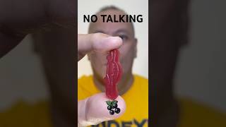 👂ASMR GERRIT’S TURKISH GUMMY CANDY “PINK CADILLAC” BLACKCURRANT FLAVOR EATING SOUNDS👂#shorts