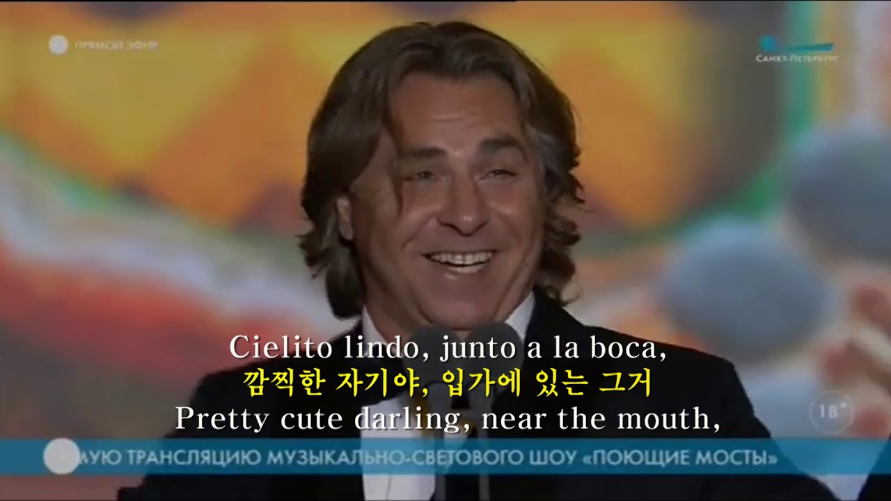 Cielito Lindo Roberto Alagna Spanish English Korean