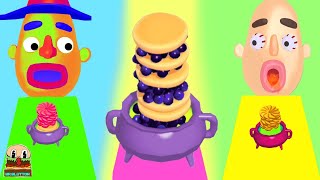 Sandwich Runner & Pancake Run WRONG COLOR CHALLENGE 🥞🥪 Best Funny Mobile Gameplay iOS, Android screenshot 4