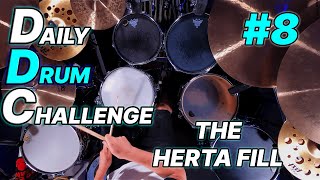 Daily Drum Challenge no.8 - The Herta Fill | That Swedish Drummer