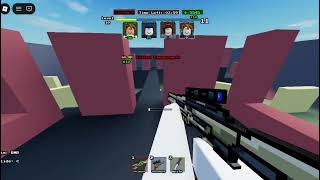 Getting 100 kills in random fps game lol
