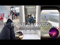 Travel day vlog   going to europe airport vlog whats on my carry on  more