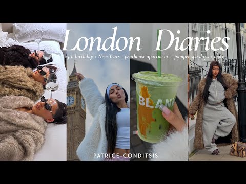 london vlog: my first ever brand event, endless matchas *girls trip* | patrice conditsis