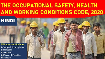 THE OCCUPATIONAL SAFETY HEALTH AND WORKING CONDITIONS CODE 2020 | The OSHWC Code 2020