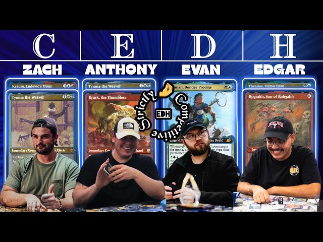 Zach Adler & FreedomWaffle join us for some cEDH! Tymna/Kraum vs Krark/Tymna vs Kinnan vs Rog/Thras thumbnail