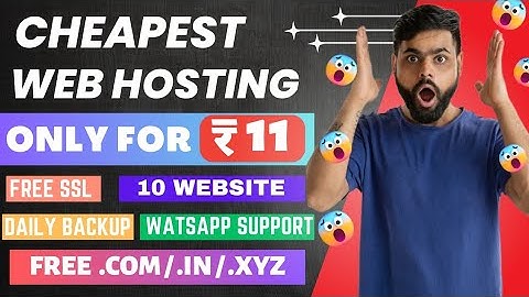 Cheapest Hosting With Free domain only for ₹12 😍 | Cheap Hosting 🤩| Cheap domain 🪄| Best Web hosting