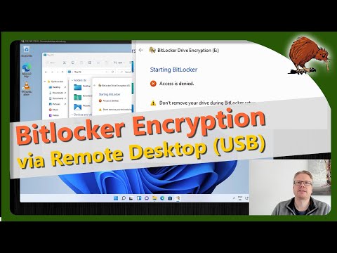 Bitlocker and Remote Desktop (RDP) – Access is denied