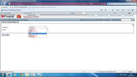 Verify CIF in Finacle 10 - Banking software II Only for learning II || by Bharat Waasi || by BW