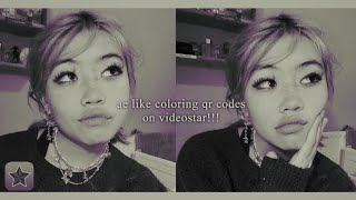AE LIKE COLORING QR CODES ON VIDEOSTAR // PAID - ensfic