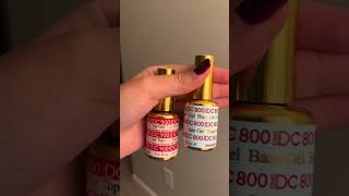 DND Top & Base Coat Duo for Perfect Gel Nails at Home! #gelnails
