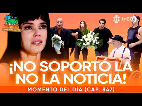 Al Fondo Hay Sitio 13: Cayetana lloró desconsoladamente por el fallecimiento de Joel (Capítulo 847)