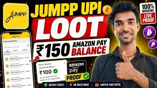 New UPI Offer by Jumpp App Get Flat ₹100 Free Amazon Pay Voucher !! All users UPI Offer 2026Jump screenshot 4