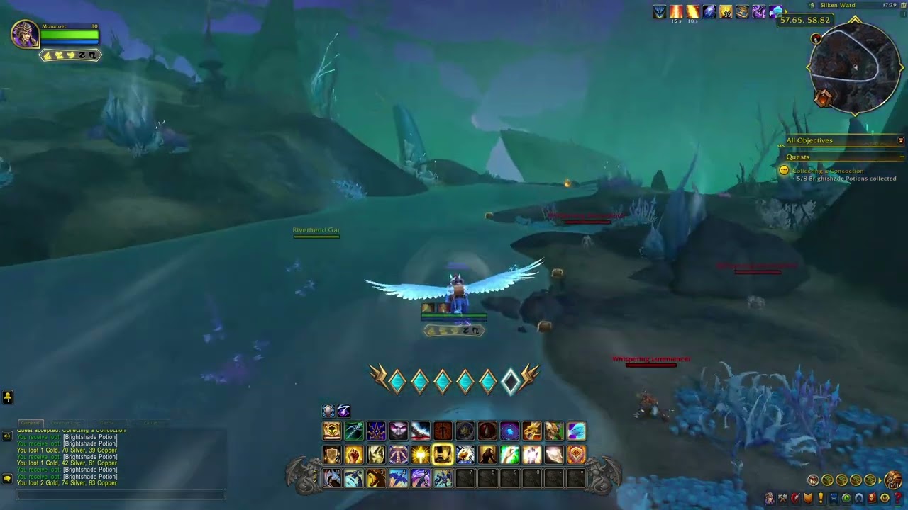 The War Within Quest 528: Collecting a Concoction (WoW, human, paladin)