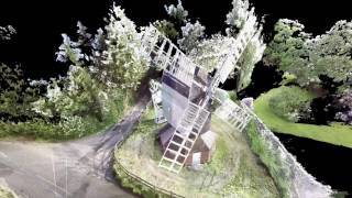 Cromer Windmill - Point Cloud Fly-Through