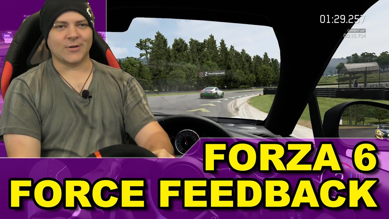 Forza 6 Demo - Force Feedback Steering Wheel [X1]