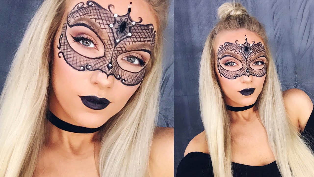 Masquerade Mask Makeup