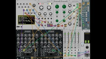 80s FM Ambient Comfy Synth/ Cozy Gamer Music - Monome Teletype, VCV Rack, Mutable Instruments Rings