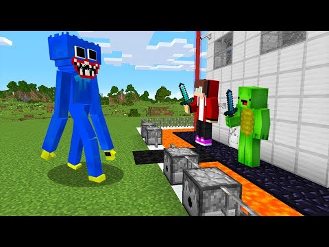 Huggy Wuggy Vs The Most Secure House - Minecraft