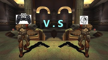 QUAKE III - Controller VS. Nightmare Bots (Instagib mode)