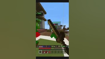 Minecraft Cake Wars hacker #minecraft #mineplex #cakewars #bedrock #shorts