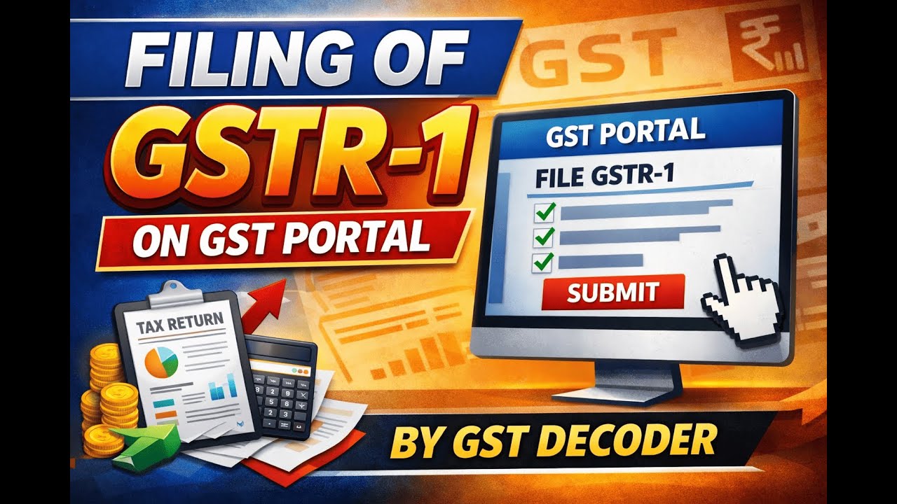 GSTR-1 Filing Online 2026 | Complete Step-by-Step Guide on GST Portal 