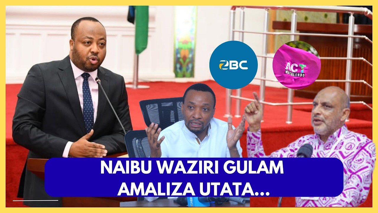 ISHU YA ZBC TV NA ACT WAZALENDO YAIBUKIA BARAZA LA WAWAKILISHI