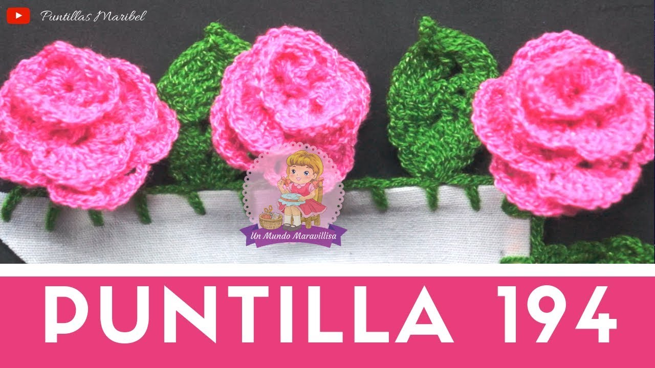 Puntilla 194 | ROSAS | Puntillas Maribel