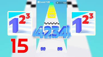 Mobile Gameplay Walkthrough: Number Masters, Pancake Run, Roof Rails, Marble 15 (Android,iOS)