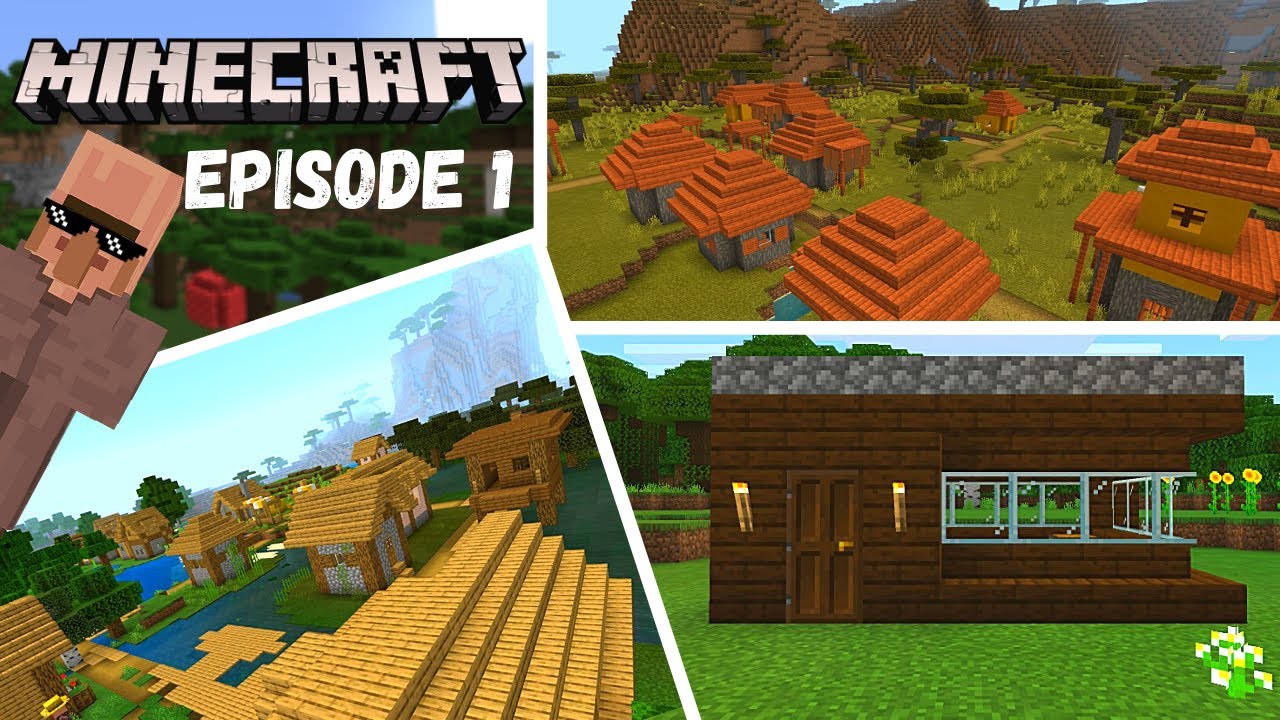 Minecraft- New Beginning | Survival Let's Play | Ep 1 - YouTube