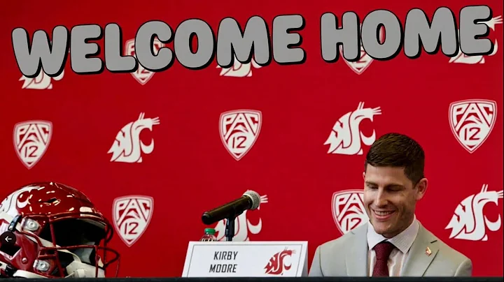 Kirby Moore's first interview as Washington State's new football coach