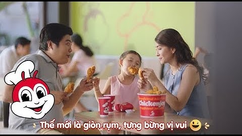 Jollibee - Gà Giòn Vui Vẻ - Ngon giòn rụm, bừng vị vui