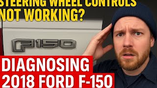 2018 Ford F150: Steering Wheel Controls Dead? No Horn, Signals, High Beams! (U0212 Fix)
