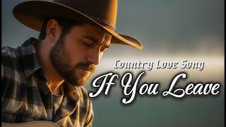 If You Leave male Vocal  Country Love Song  Maxwinston    