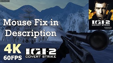 Project IGI 2: Covert Strike (2003) - (Mouse Fix in Description) Old PC Games Gameplay [4K 60FPS]