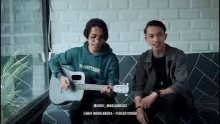 Real Drum Cover | lebih indah - adera by tereza