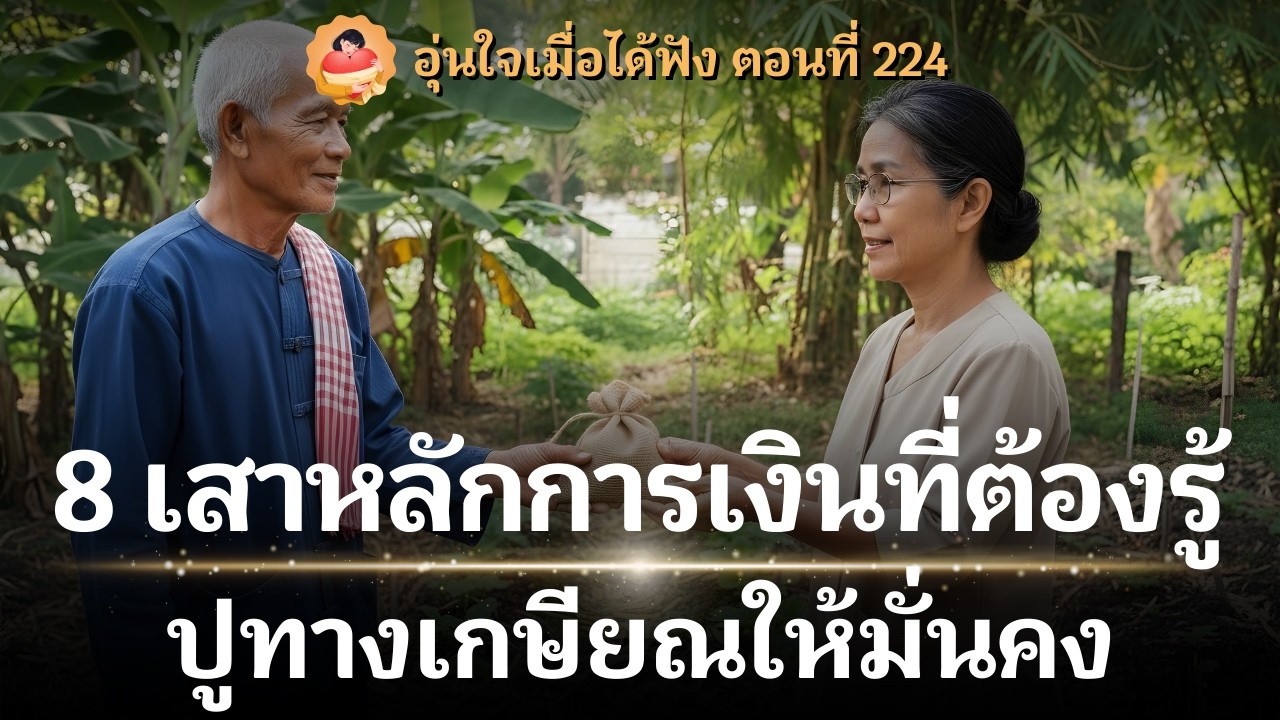 อย่าเกษียณถ้ายังไม่มีสิ่งนี้! 8 เสาหลักการเงินที่โรงเรียนไม่เคยสอน รู้ก่อนรอดก่อน!